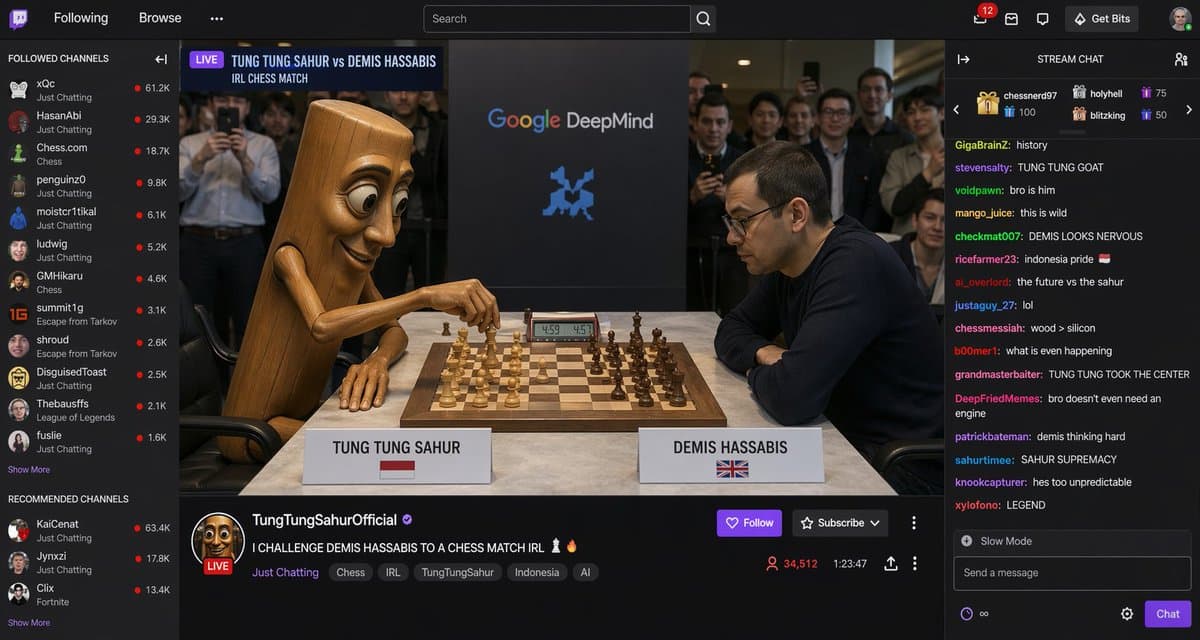 YouTube Thumbnail - Streaming Scene Screenshot generated image example