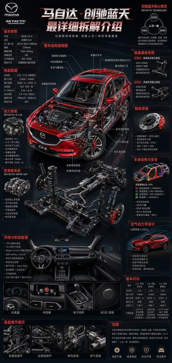 Infographic / Edu Visual - Professional Automotive Technical Infographic Prompt generated image example