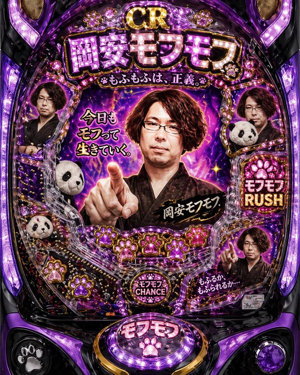 Social Media Post - Absurd Purple Mofumofu Pachinko Machine generated image example