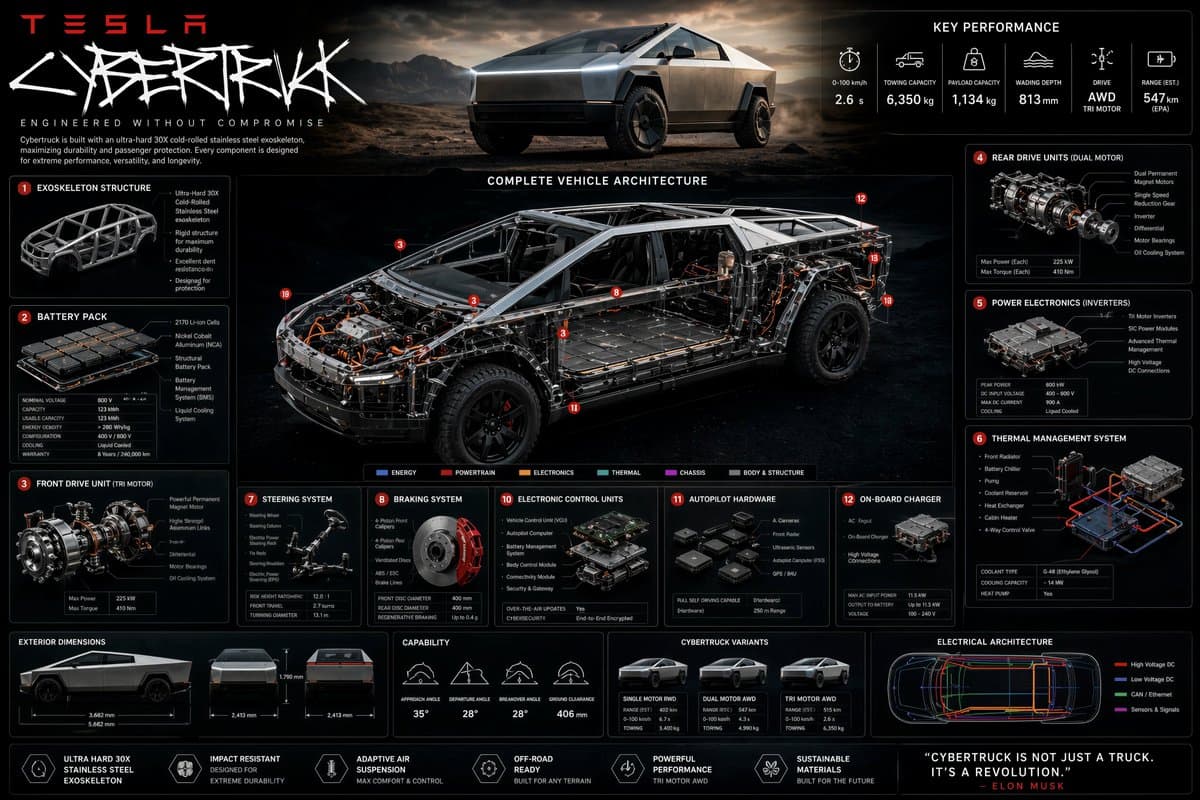 Infographic / Edu Visual - Technical Cutaway Infographic Poster generated image example