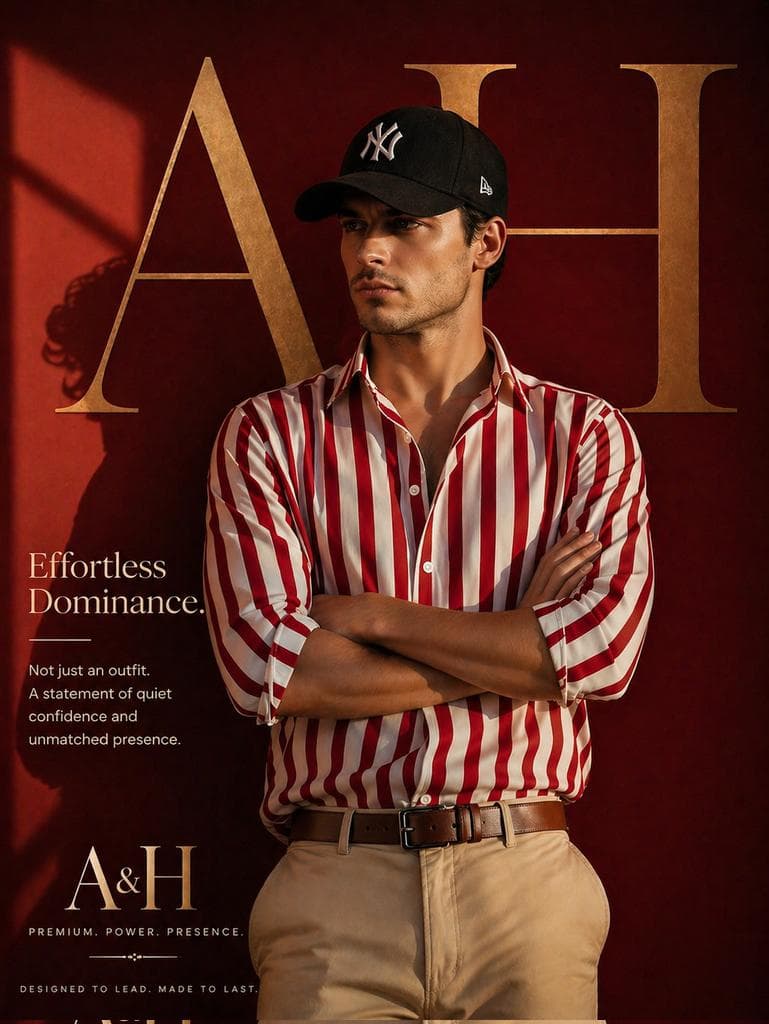 Product Marketing - Luxury Fashion Brand Ad generated image example