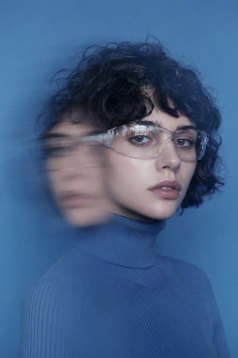 Profile / Avatar - Double Exposure Motion Blur Portrait generated image example