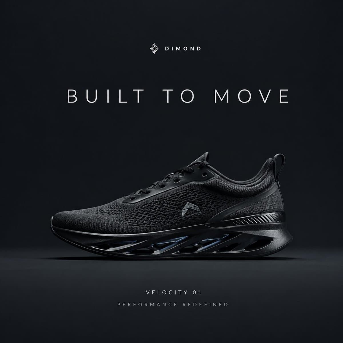 Product Marketing - Premium Sportswear Campaign Poster Prompt generated image example