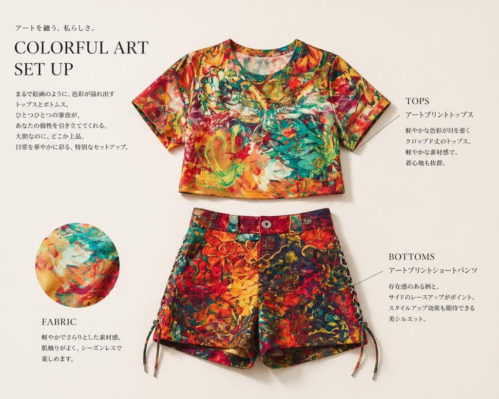 E-commerce Main Image - Fashion Editorial Outfit Breakdown generated image example