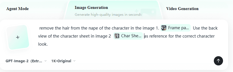 Game Asset - AI Artifact Removal Instruction generated image example