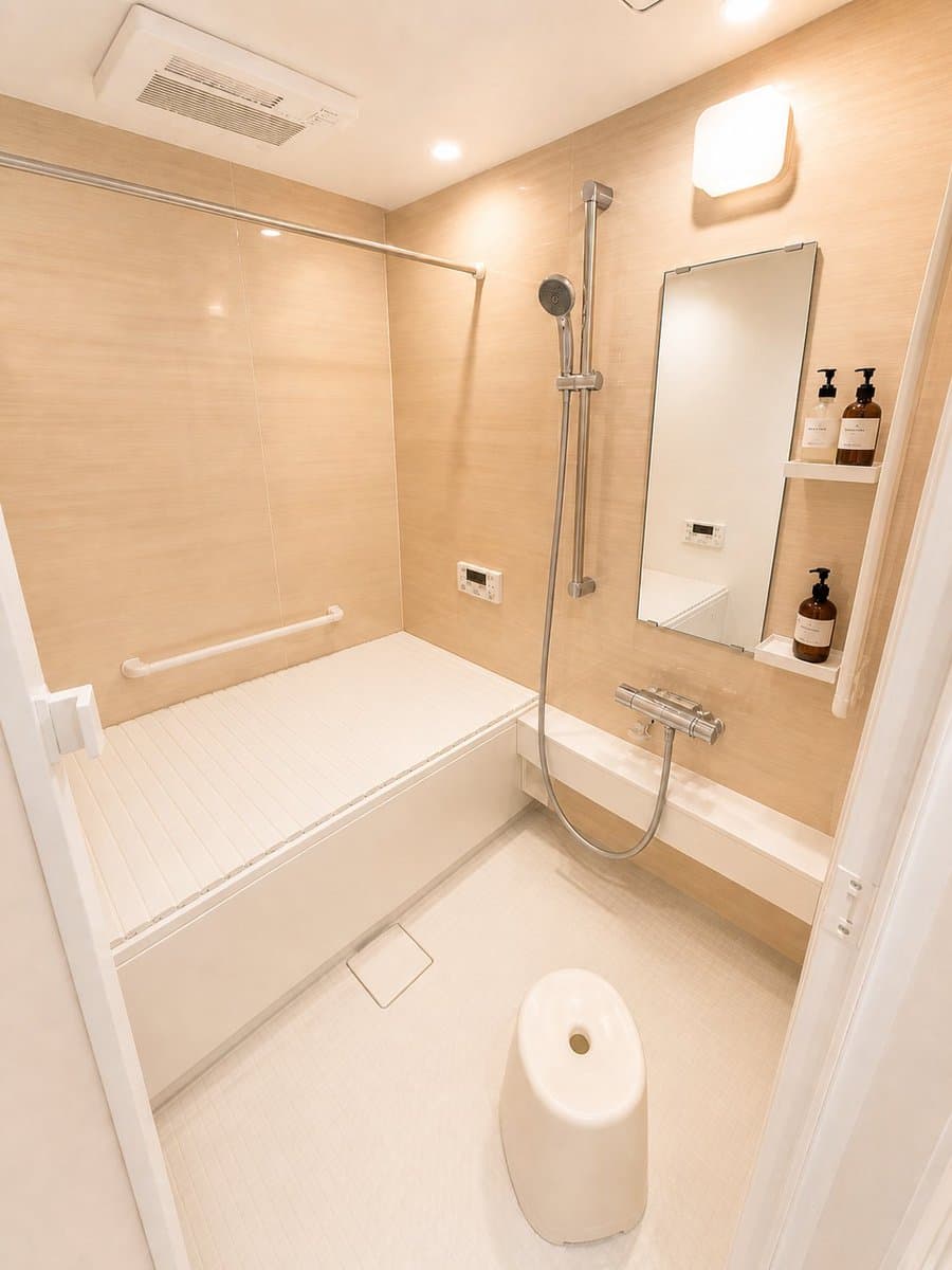 E-commerce Main Image - Hotel-Style Real Estate Bathroom Staging generated image example
