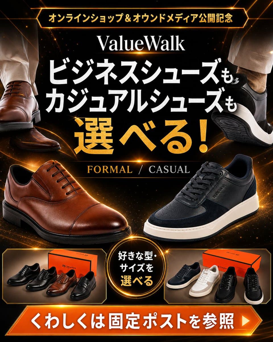 E-commerce Main Image - ValueWalk Formal and Casual Shoe Campaign generated image example