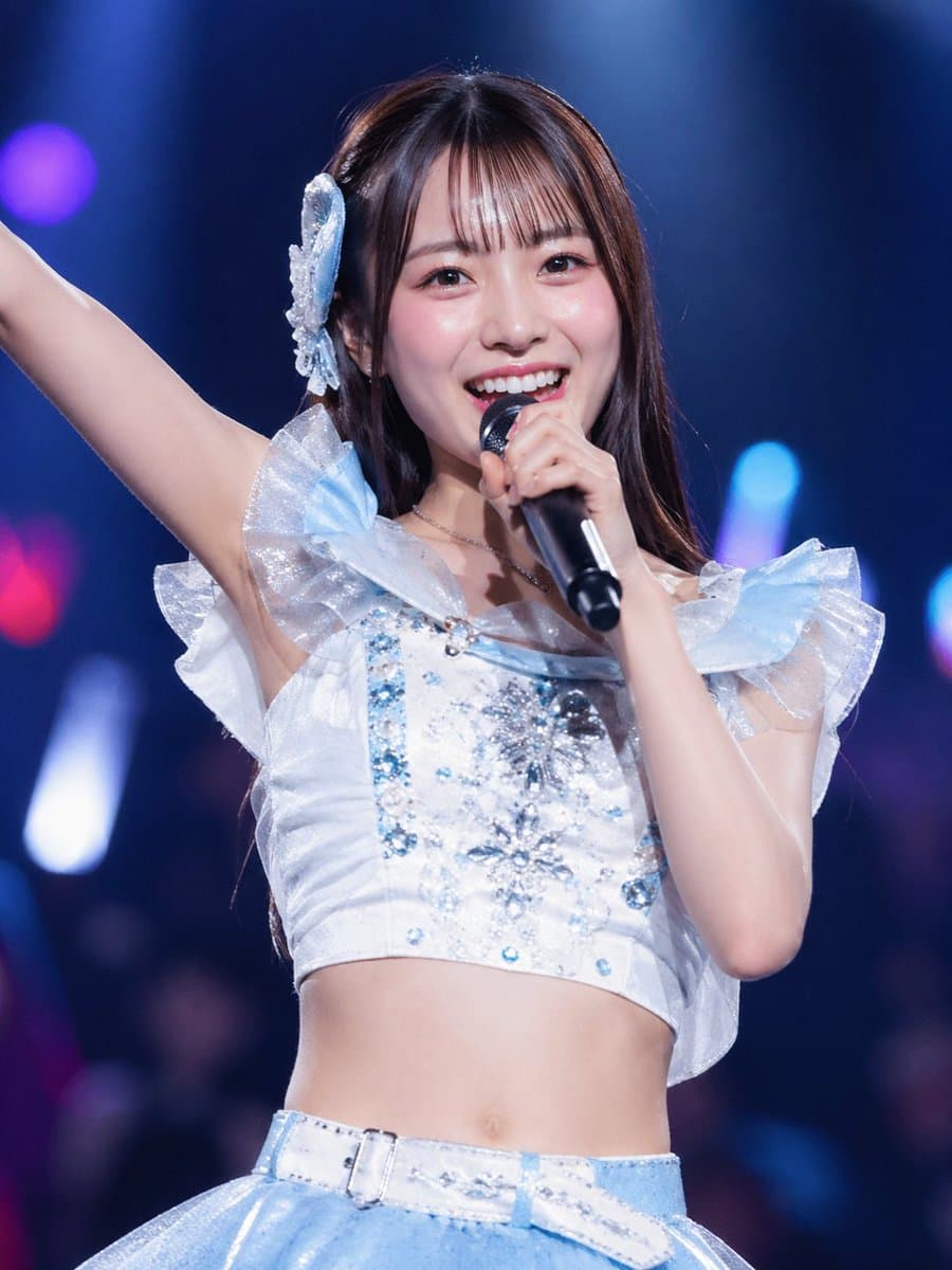Profile / Avatar - Japanese Idol Concert Portrait generated image example