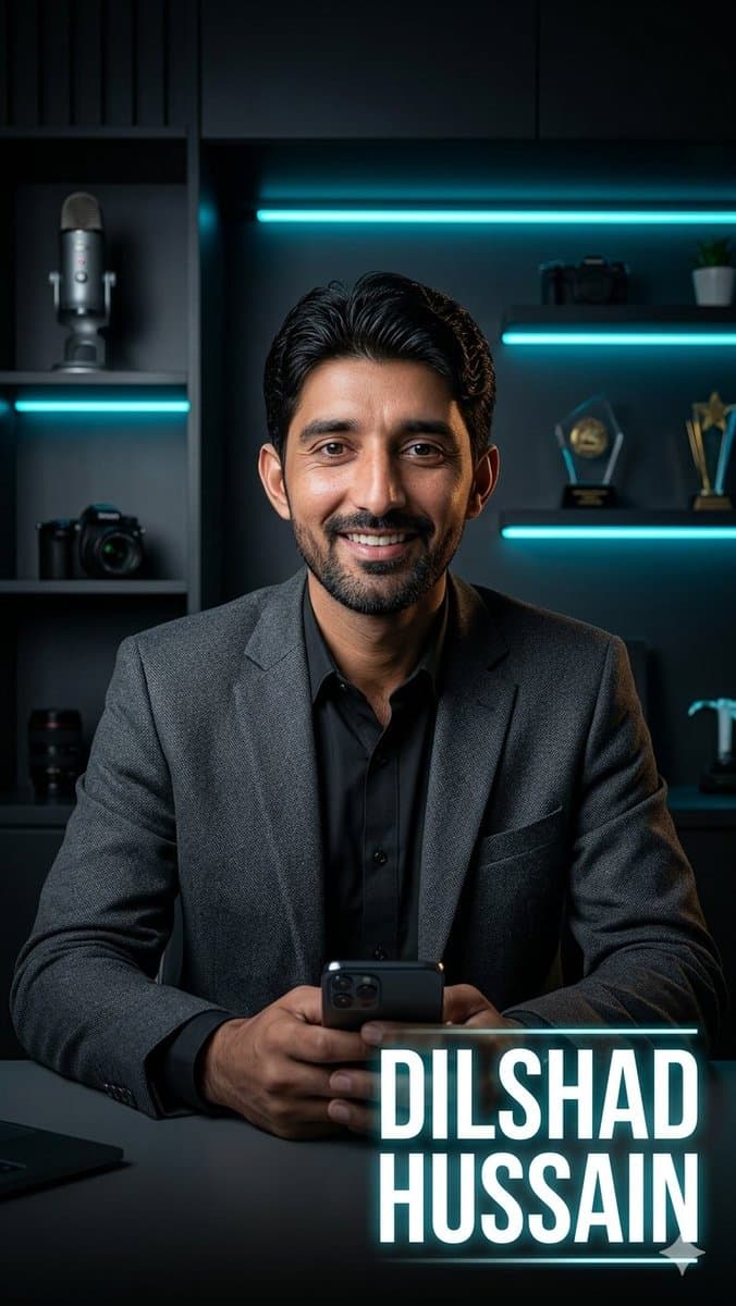 Profile / Avatar - Cinematic Tech Entrepreneur Portrait generated image example