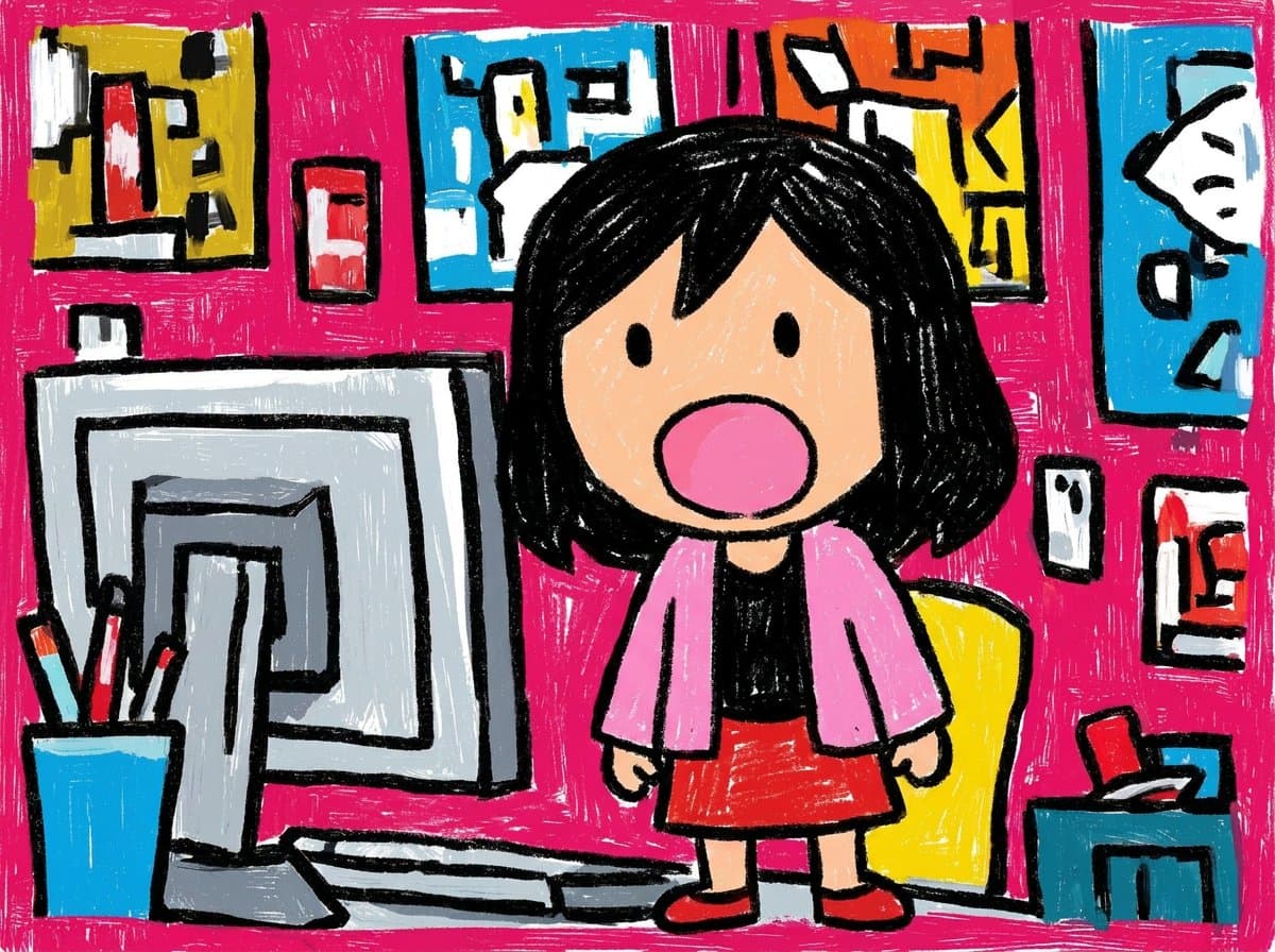 Comic / Storyboard - Crayon Cartoon Artist Studio generated image example