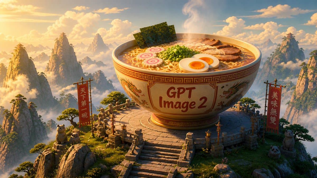 Social Media Post - Epic Mountain Ramen Bowl generated image example
