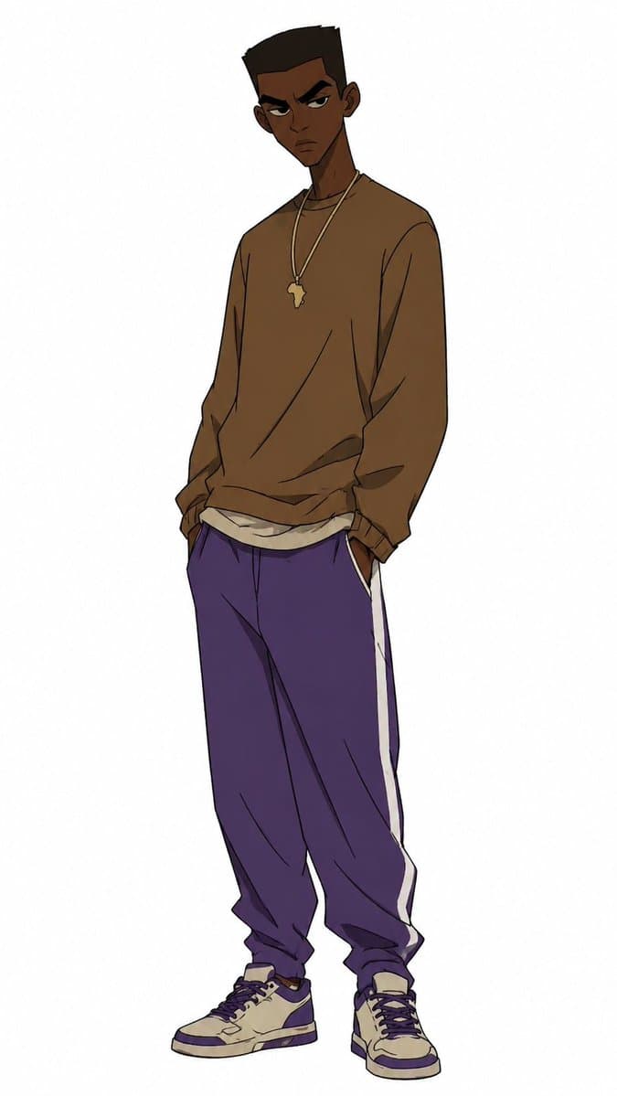 Profile / Avatar - Anime Streetwear Character generated image example